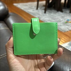 a new day Vibrant Green Card Holder